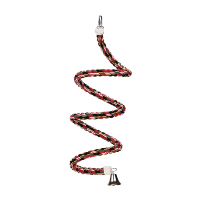 Katoenen Klimspirale voor Papegaaien - 31 cm