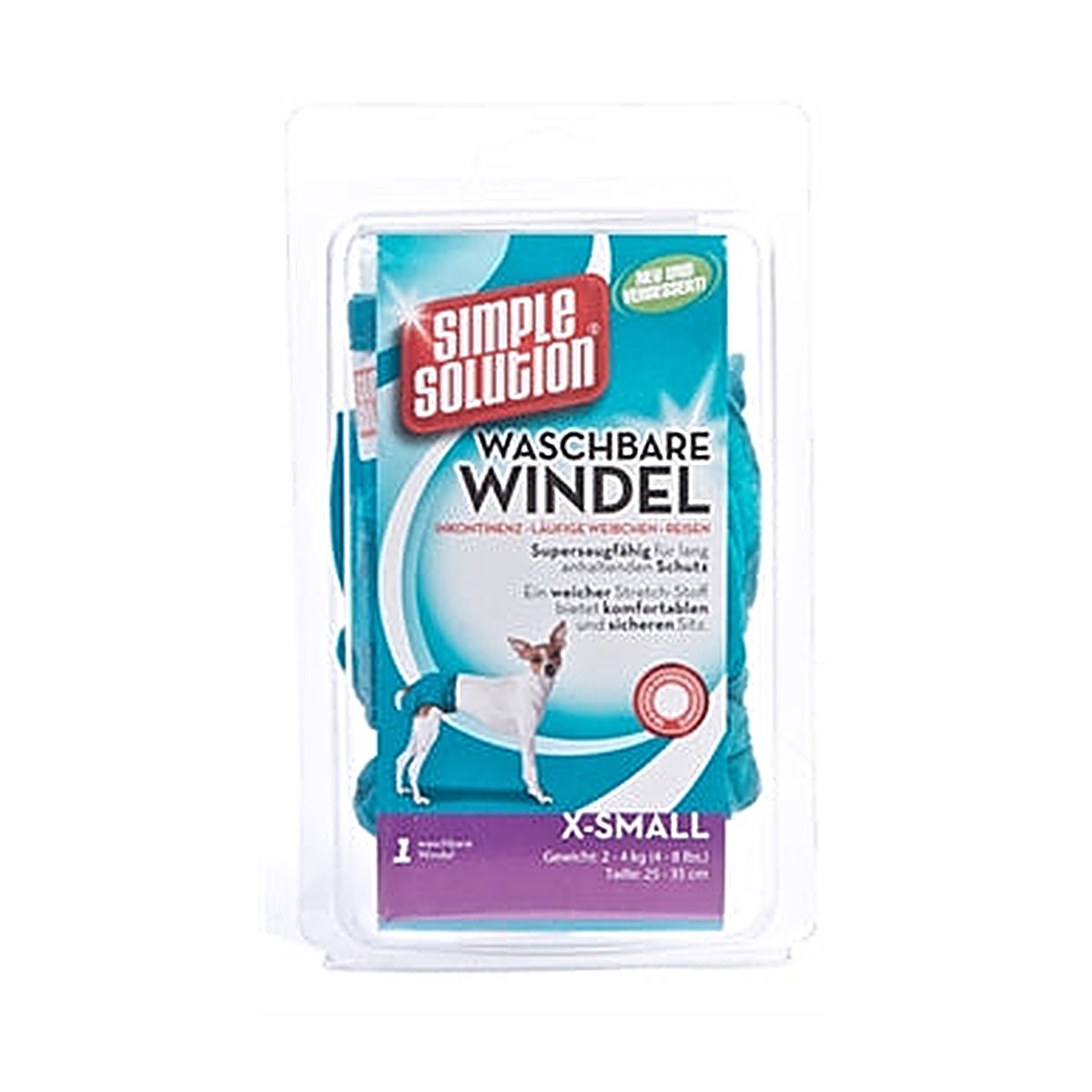 Simple Solution Wasbare Luier Hond Maat XS 25-35 cm