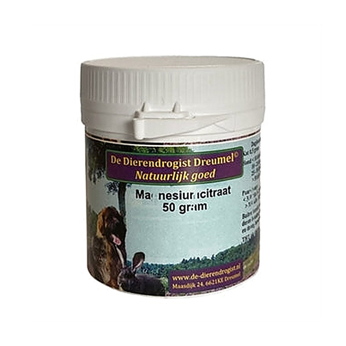 Dierendrogist Magnesium Citraat 50 gram