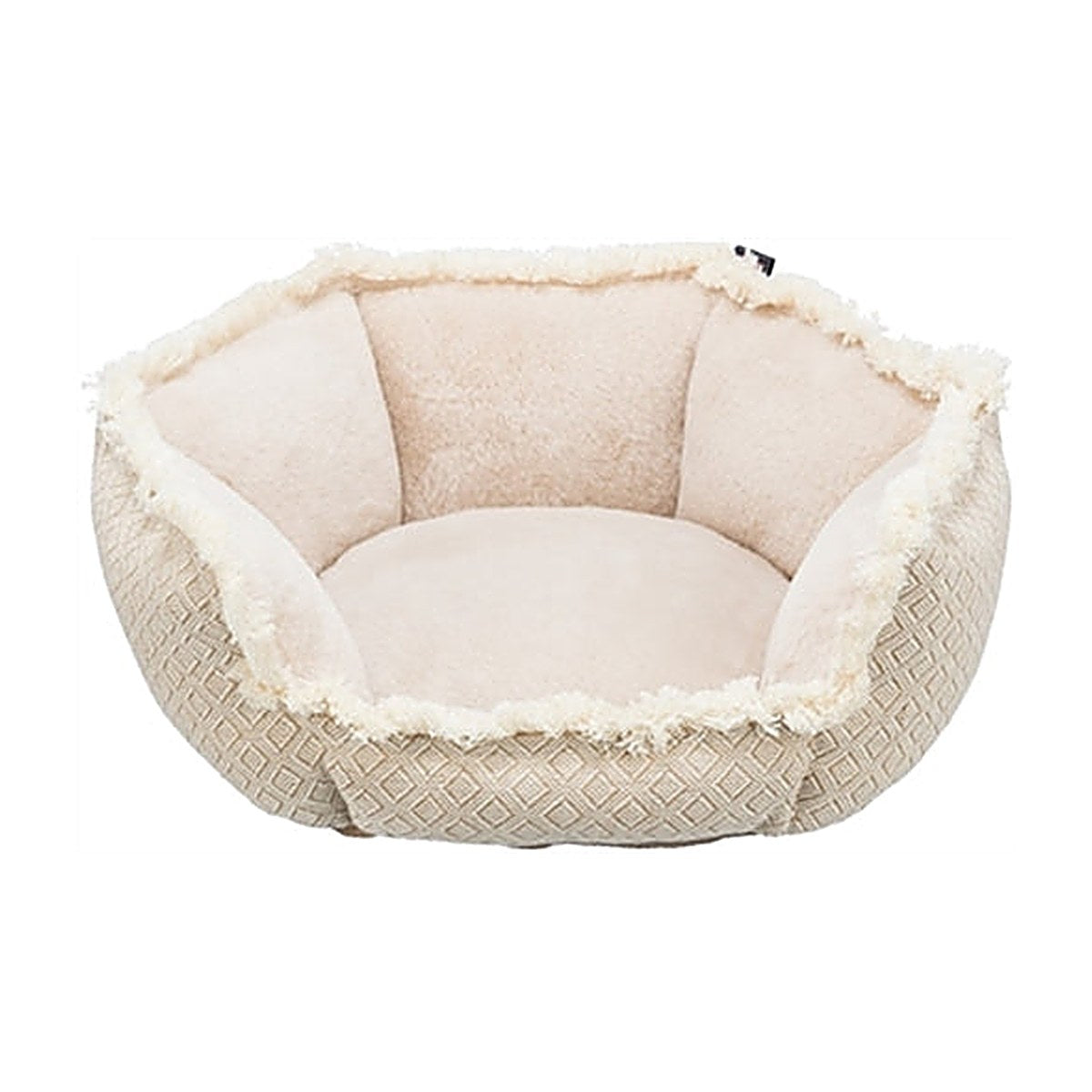 Trixie Mand Boho Hoekig Beige 65x65 cm