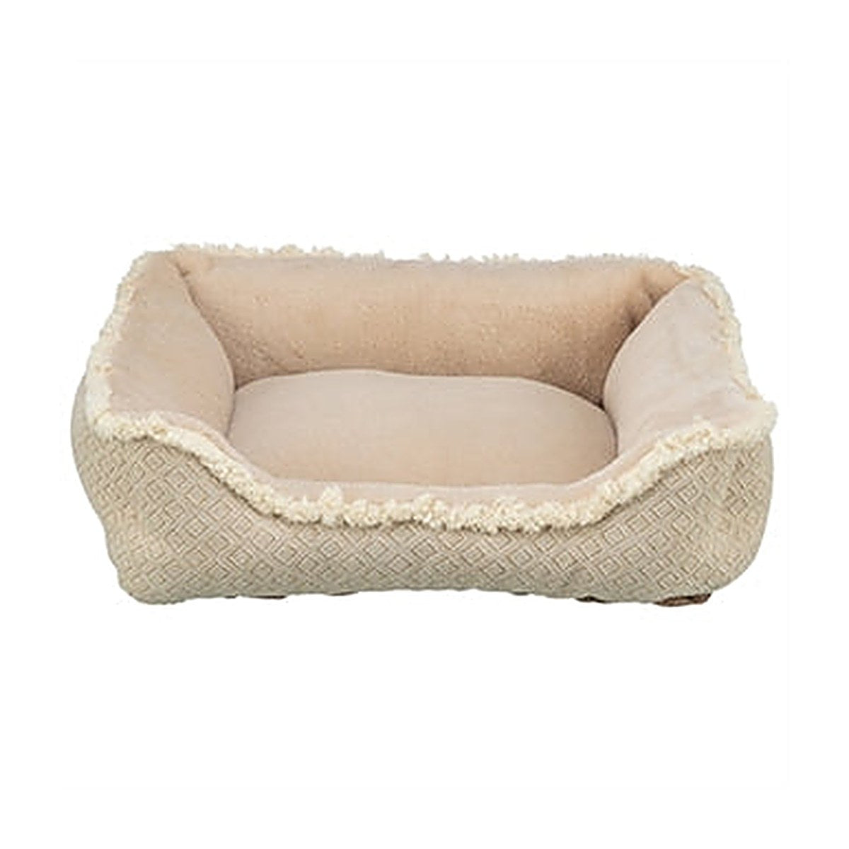 Trixie Mand Boho Rchthoek Beige 100x80 cm