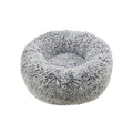 Rosewood Mand Silver Fluff Rond Grijs 66 cm
