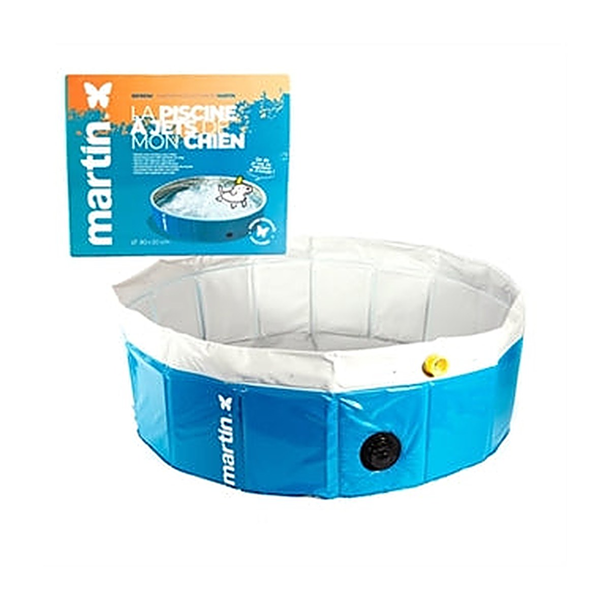 Martin Pool Met Jets Blauw 80x20 cm