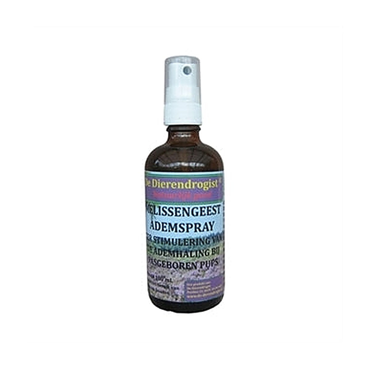 Dierendrogist Melissengeest Ademspray Pup 100 ml