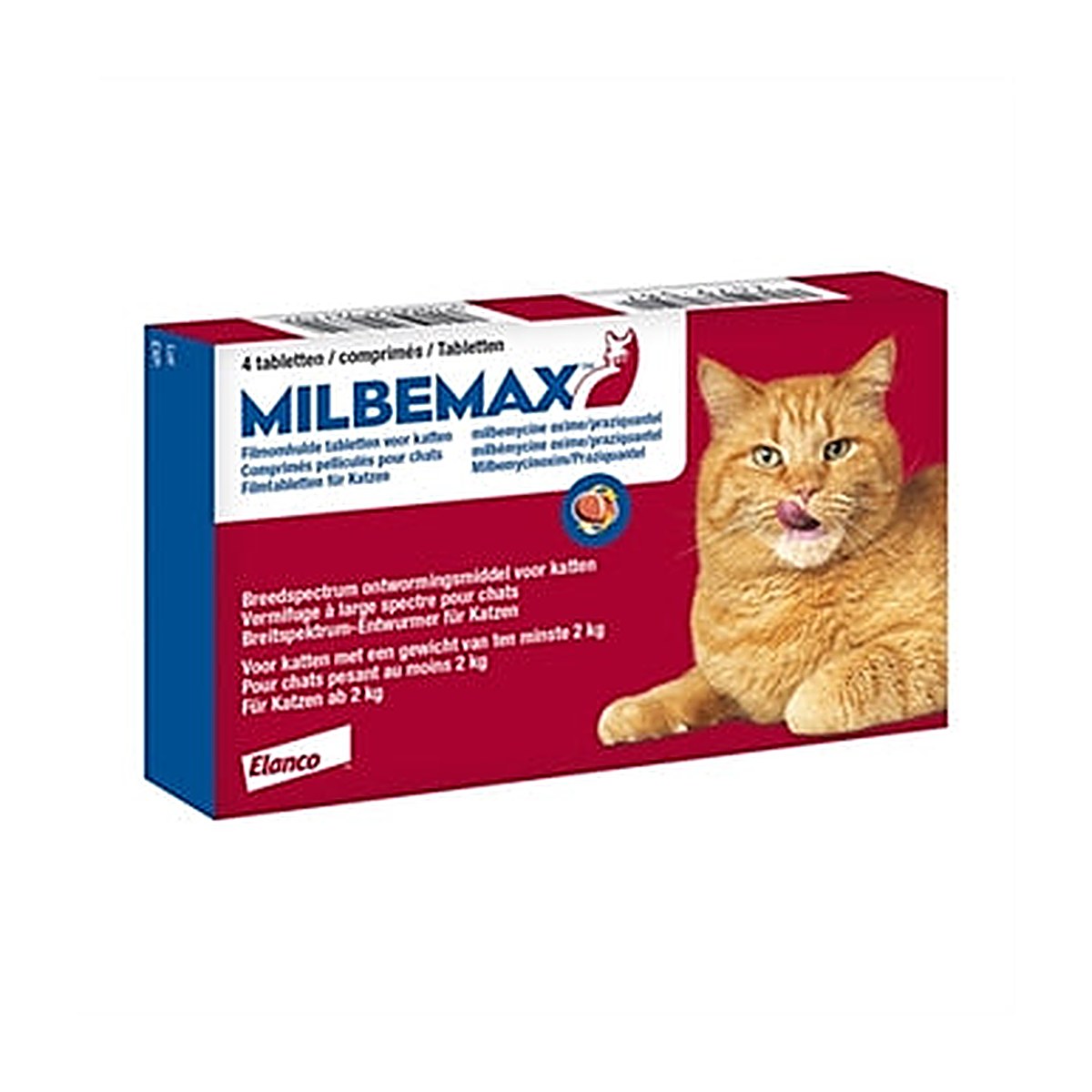 Milbemax Kat L 2x2 tabletten