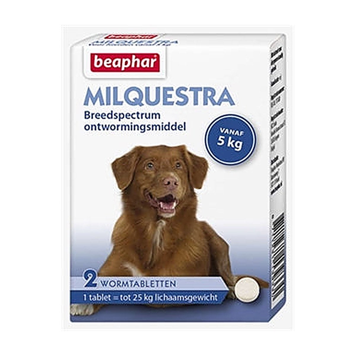 Beaphar - Milquestra Hond 2 tabletten