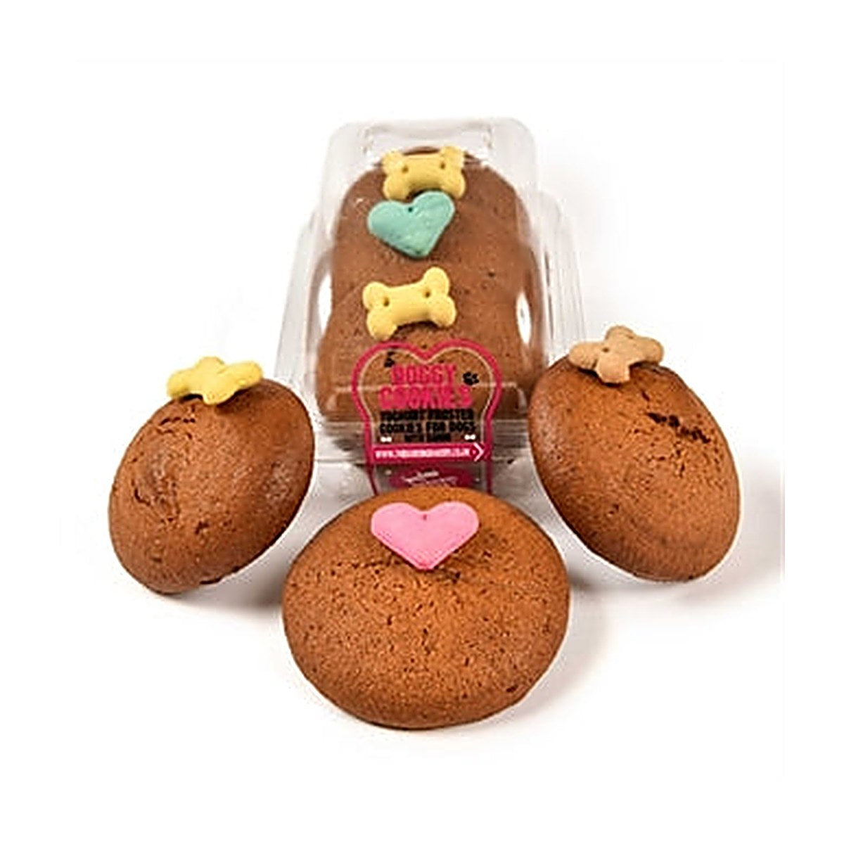 The Barking Bakery Mini Iced Woofins Trio Ass