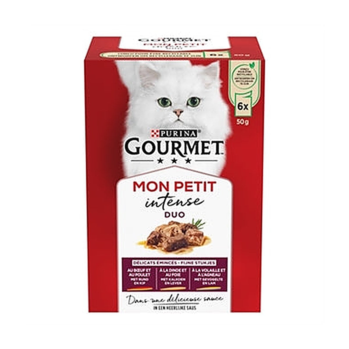 Gourmet Mon Petit Duo Vlees 6x50 gram