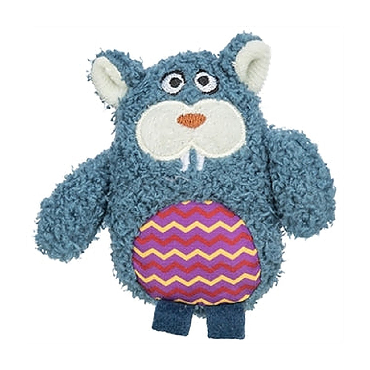 Trixie Monster Pluche Bl+catnip 12 cm 4 stuks