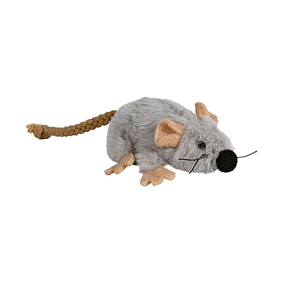 Trixie Muis Pluche Catnip 7 cm 4 stuks