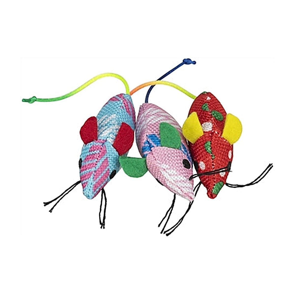 Trixie Muis Stof Catnip 7 cm 70 stuks