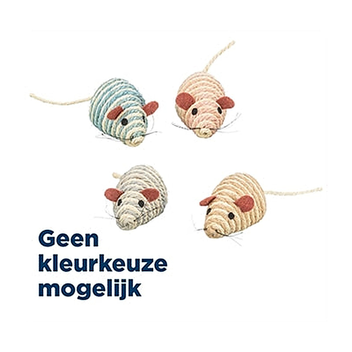 Trixie Muis XXL Sisal 10 cm 4 stuks
