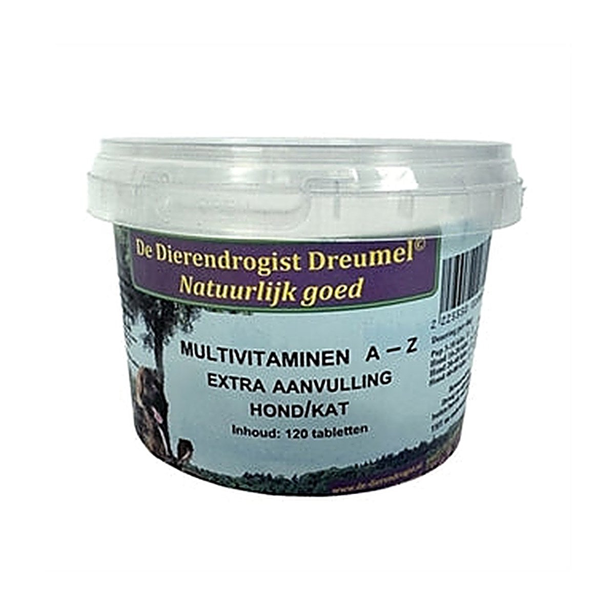 Dierendrogist Multivitamine A-z 120 tabletten