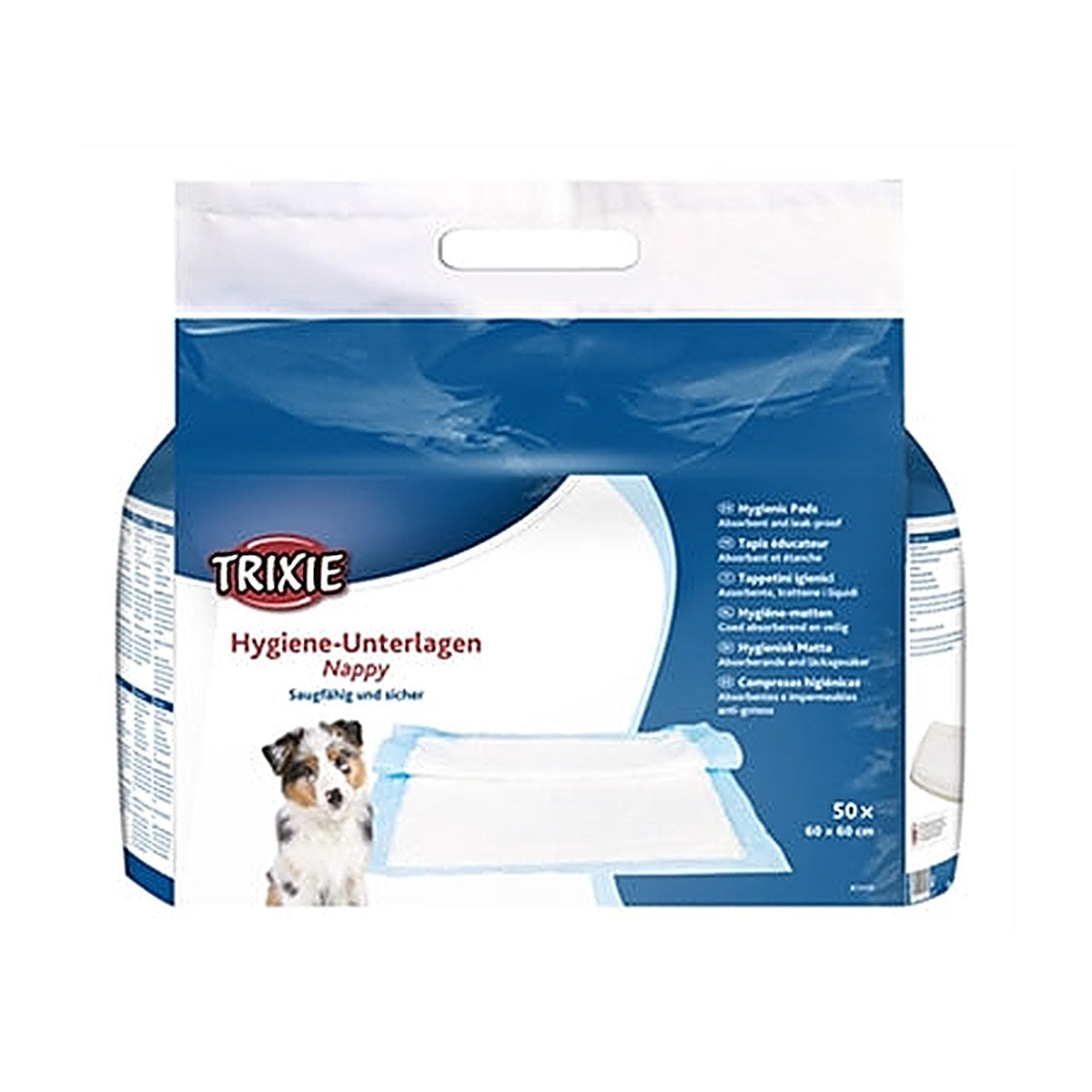 Trixie Nappy Puppy Pads 60X60CM 50 stuks – Toiletartikelen