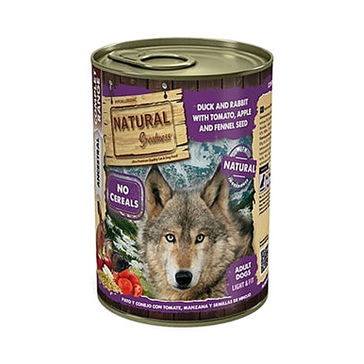 Natural Greatness Duck/rabbit 400 gram