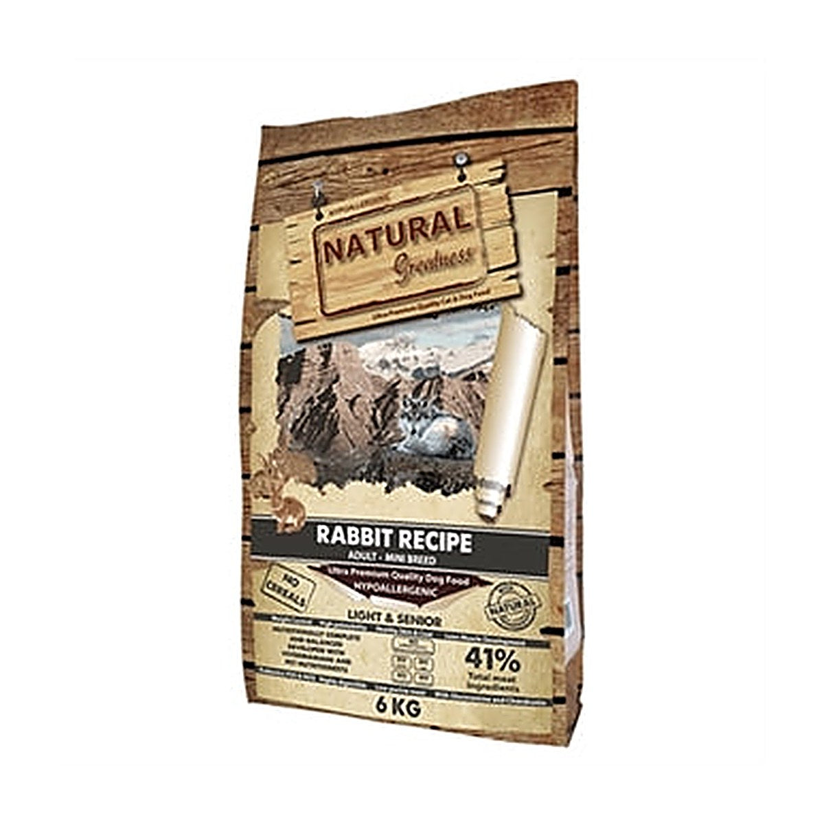 Natural Greatness Rabbit Senior & Light Mini 6 kg
