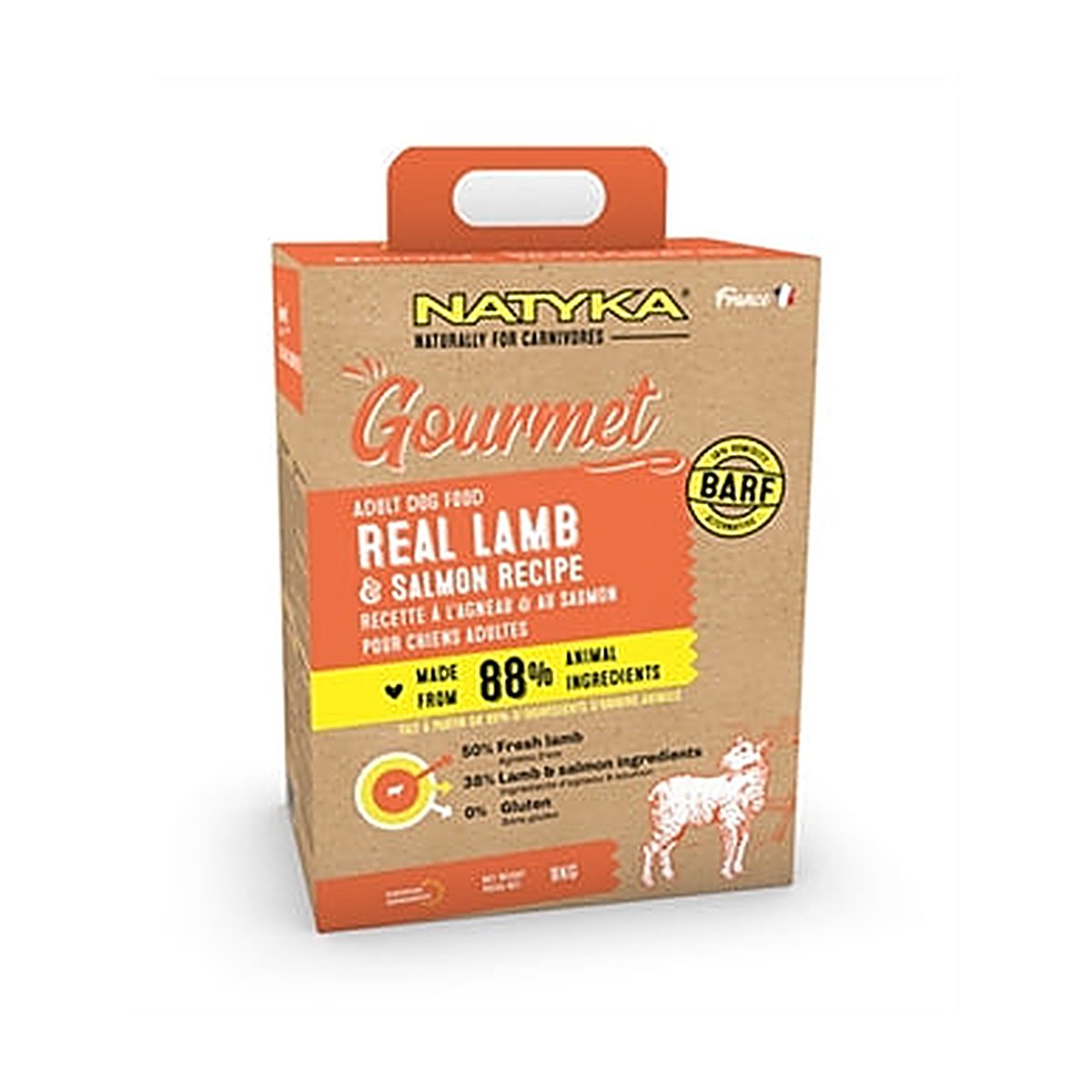 Natyka Gourmet Adult Lamb/salm 9K
