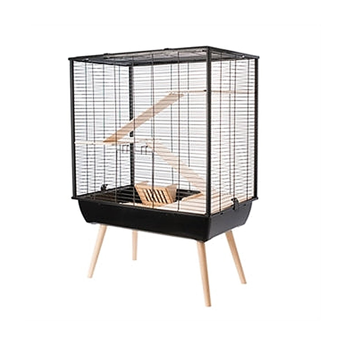 Zolux Neo Cosy Cage Zwart 78x48x80 cm