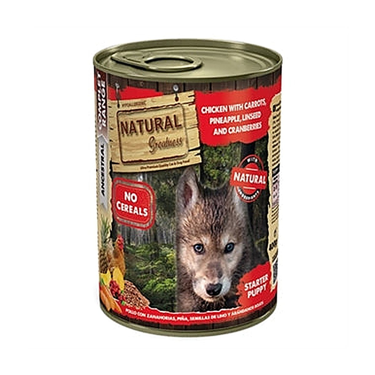 Natural Greatness Ng Chick/carr/pineapple 400 gram