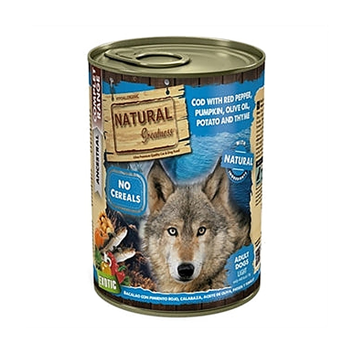 Natural Greatness Ng Cod/red Pepper/pumpkin 390 gram