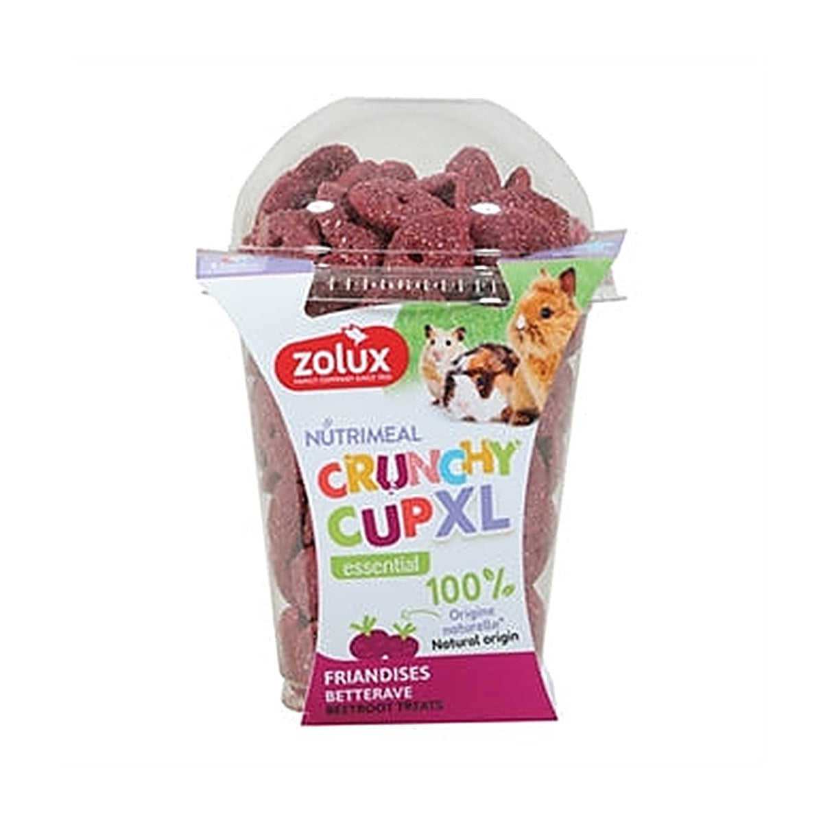 Zolux Nmeal Crunchy Cup XL Biet 260 gram