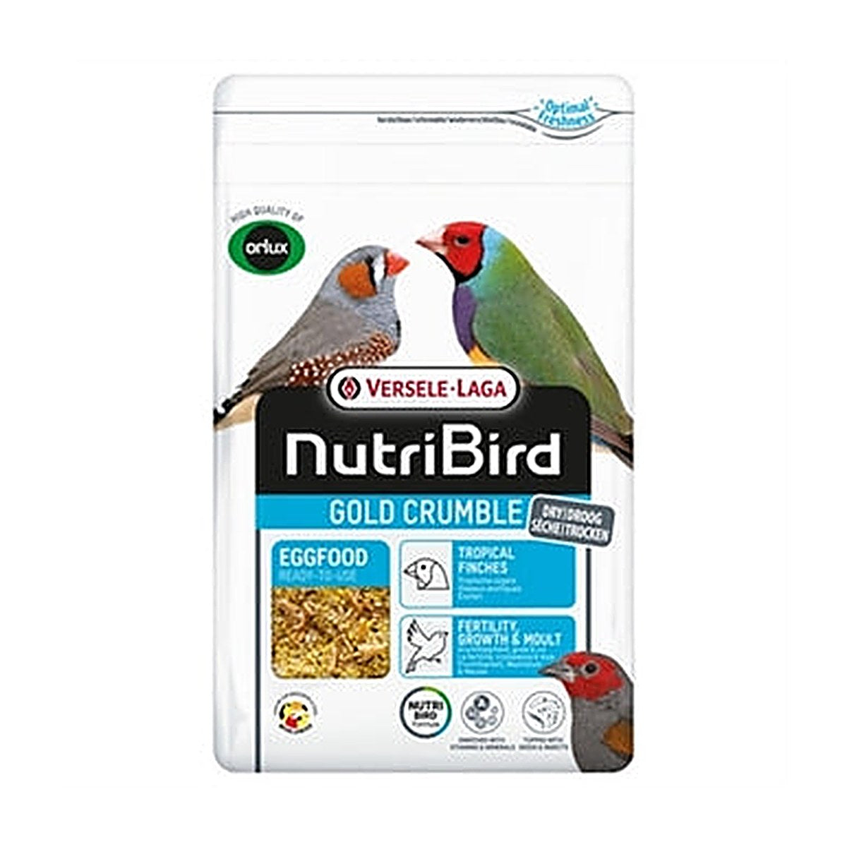 Nutribird Gold Crum Trop Vogel 1 kg