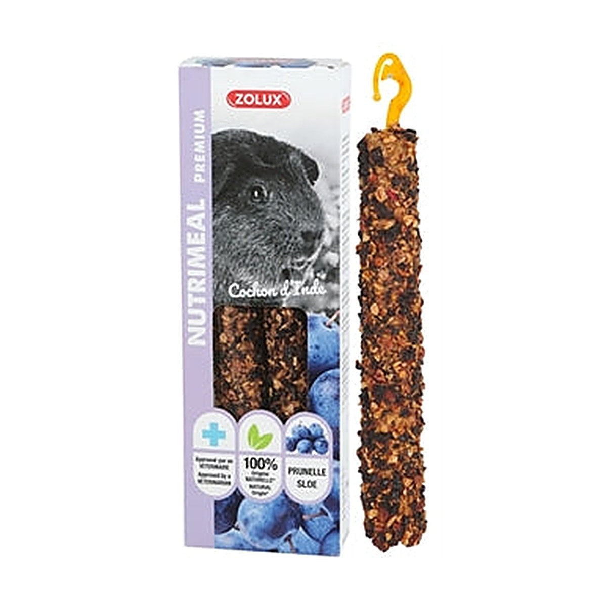 Zolux Nutrimeal Stick Cavia Pruim 2 stuks
