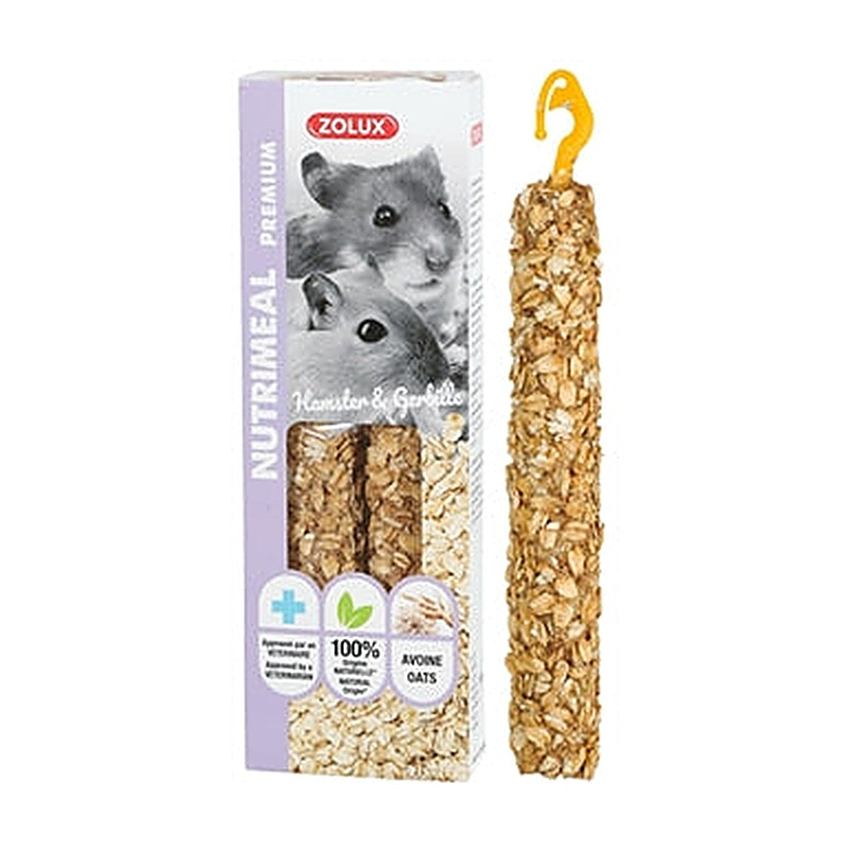 Zolux Nutrimeal Stick Hamster Haver 2 stuks