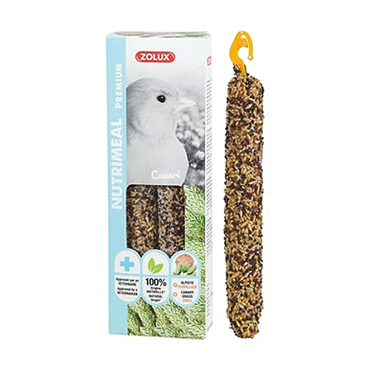 Zolux Nutrimeal Stick Kanari 110 gram 2 stuks