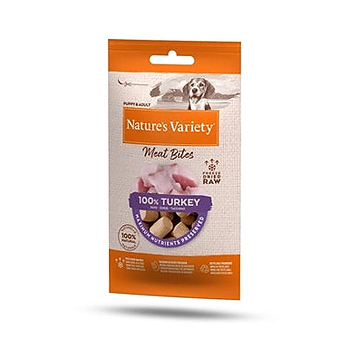Natures Variety Nvc Frz Dried Bites Turkey 20 gram