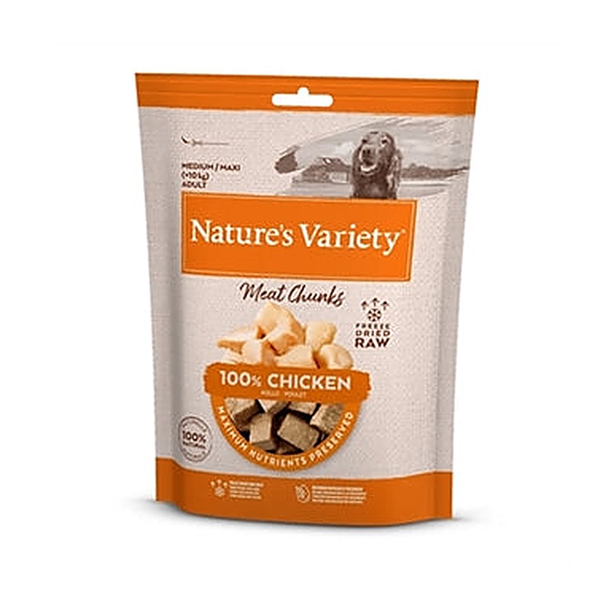 Natures Variety Nvc Frz Dried Chunks Chicken 50 gram