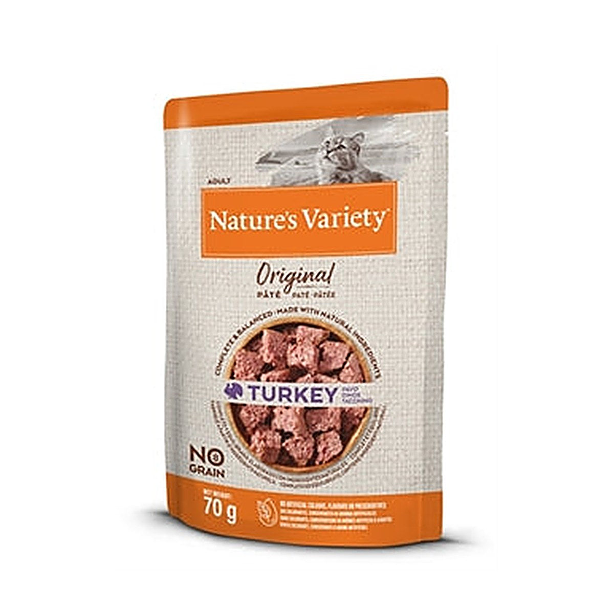 Natures Variety Nvc Orig Pouch Turkey 12x70 gram