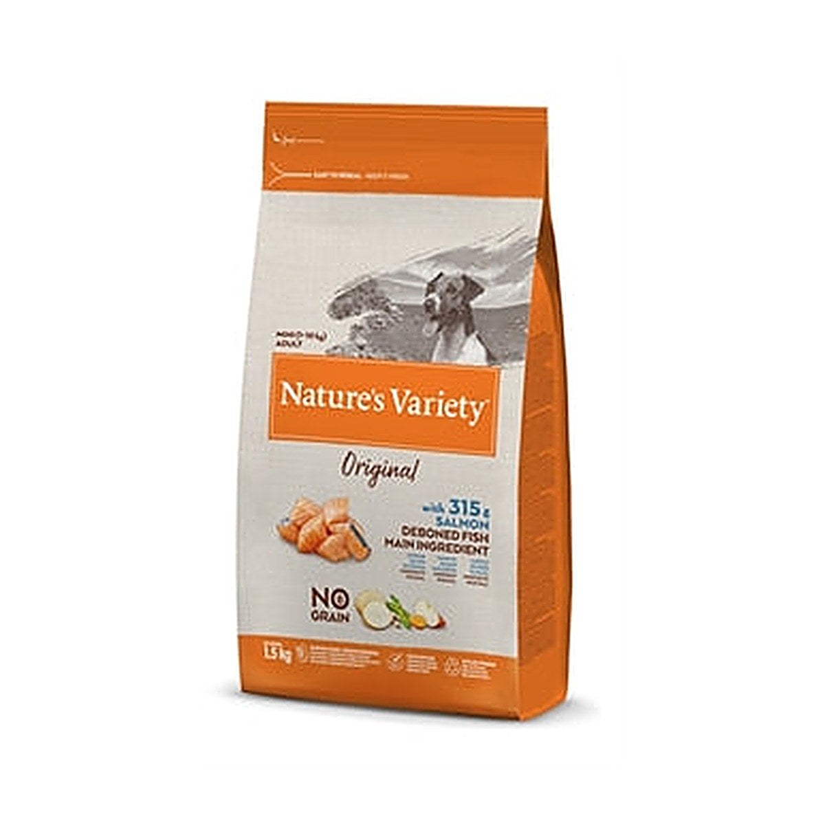 Natures Variety Nvd Orig Ad Mini Salmon Gv 1,5 kg