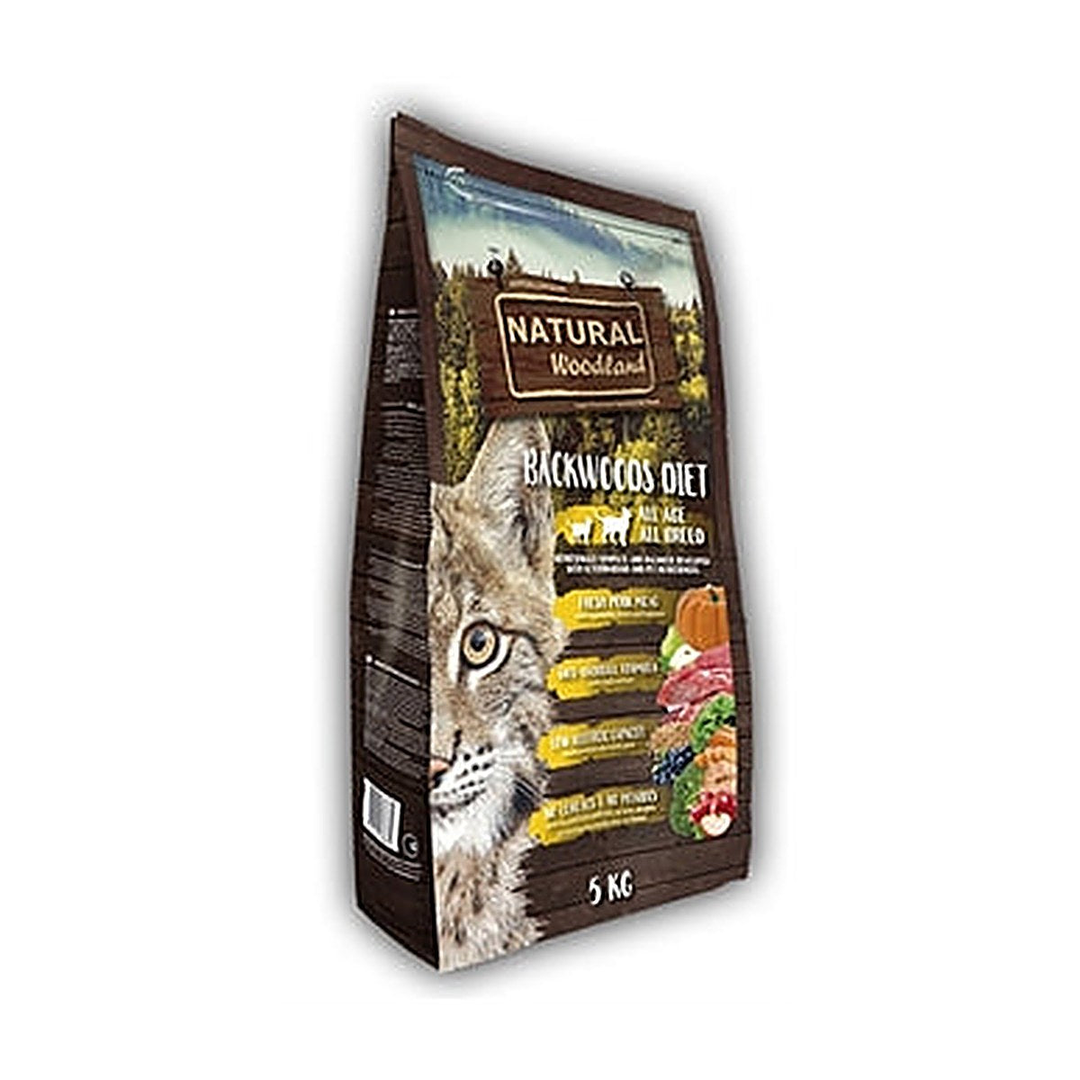 Natural Woodland Nw Cat/kitten Backwoods Diet 5 kg