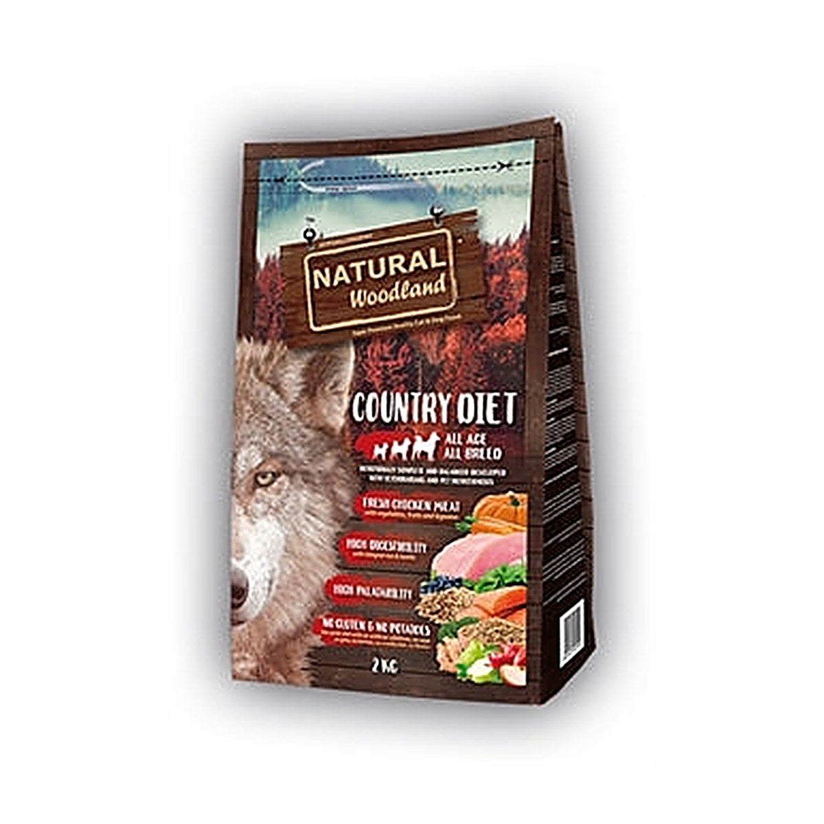 Natural Woodland Country Diet 2 kg