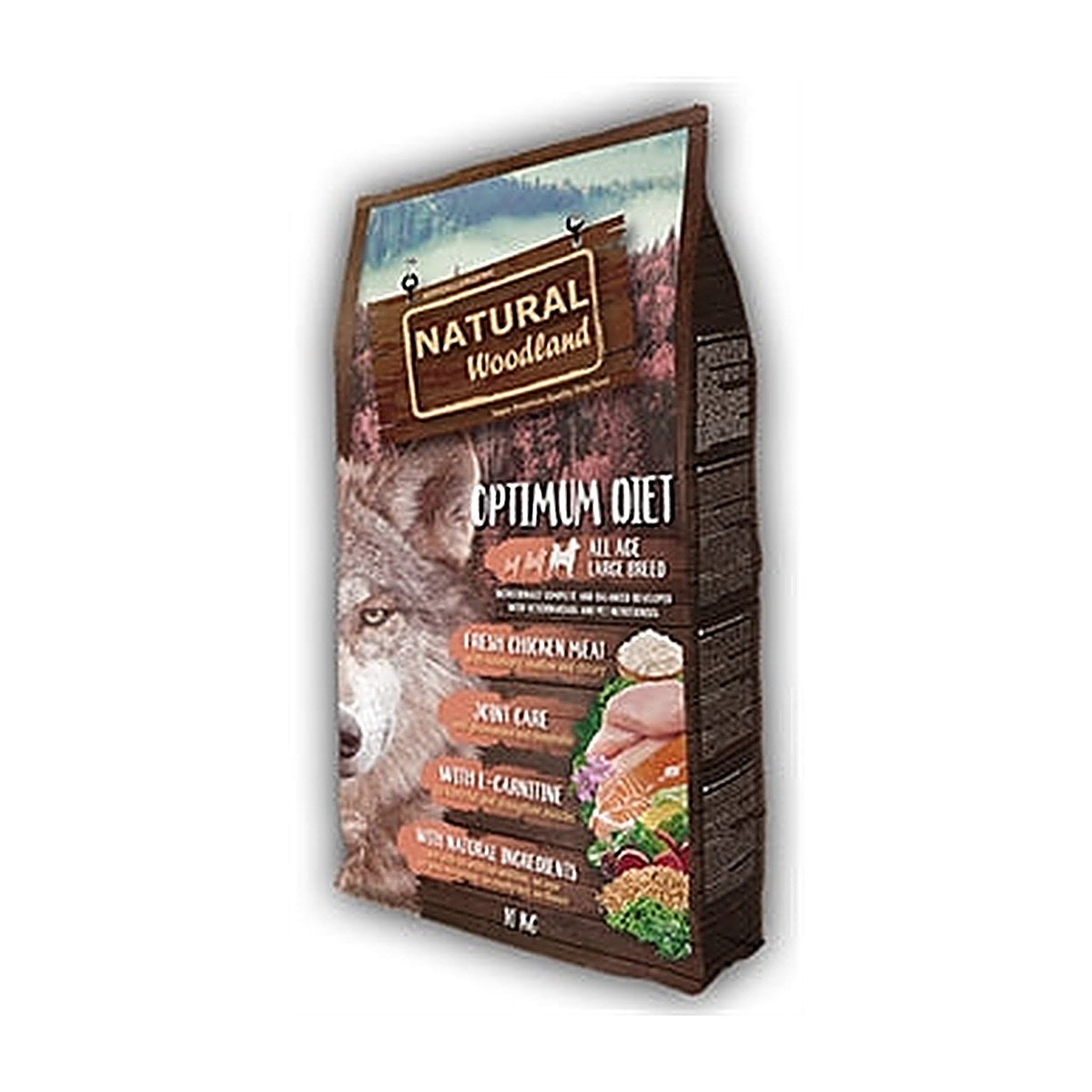 Natural Woodland Nw Optimum Large Breed Diet 10 kg