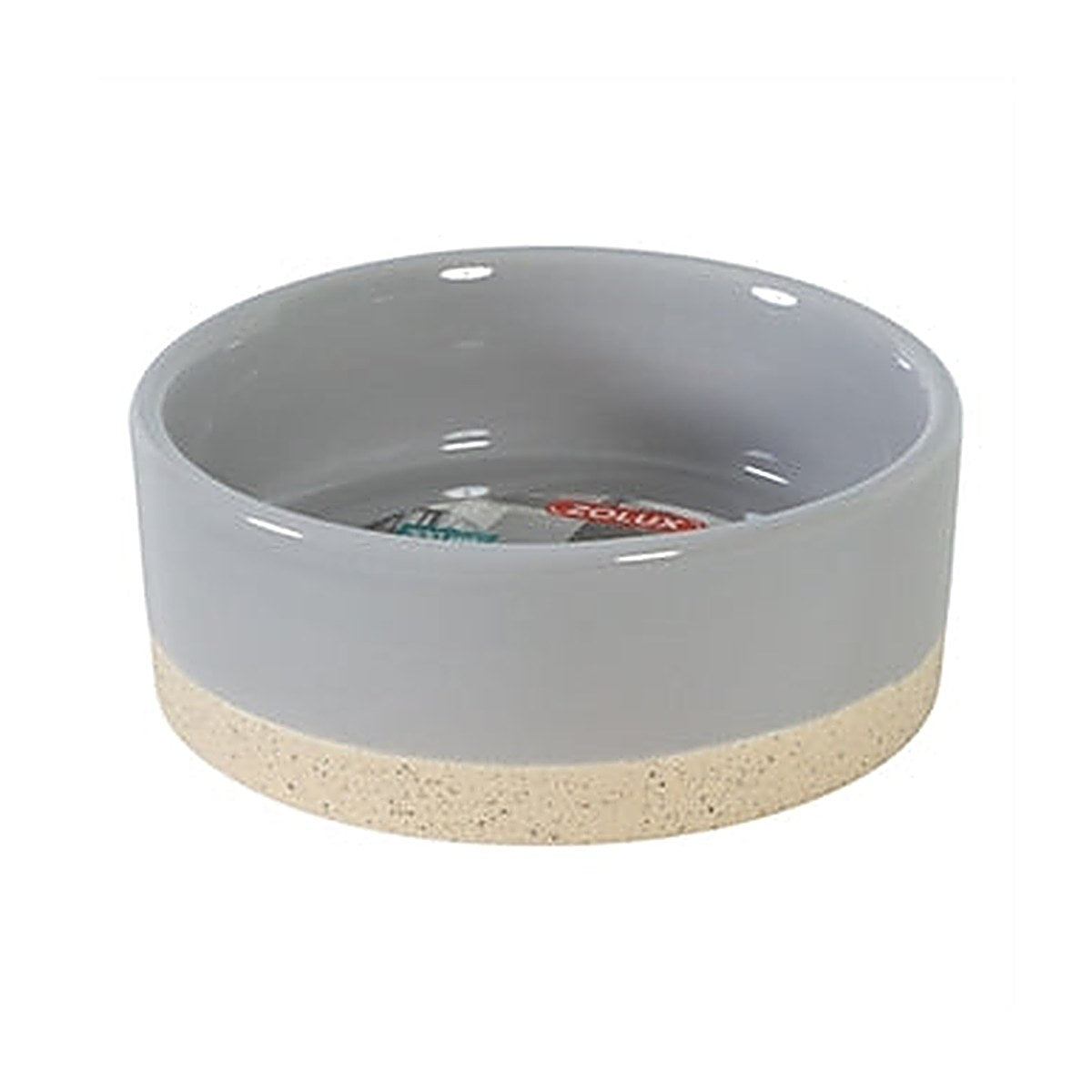 Zolux Olaria Voerbak Grijs 12 cm 300 ml