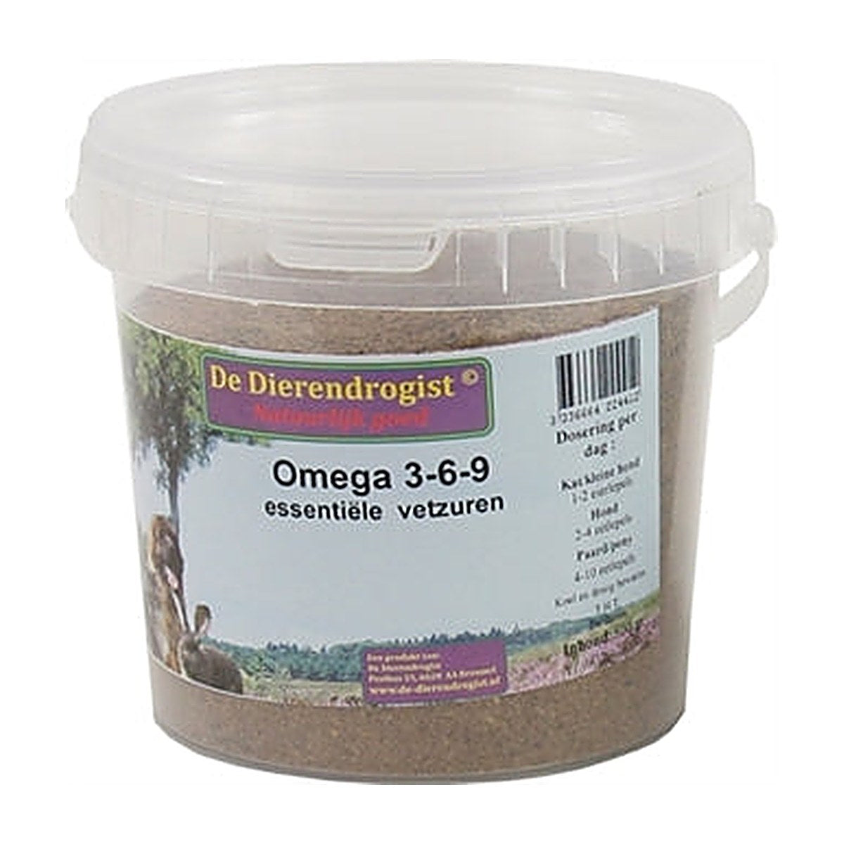 Dierendrogist Omega 3-6-9 Vetzuren 500 gram