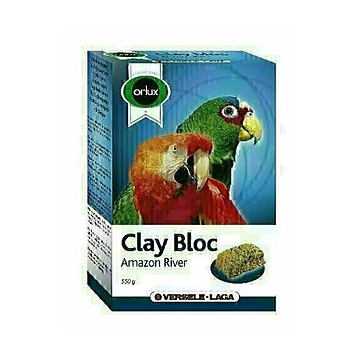 Orlux Klei Blok Papegaai 550 gram