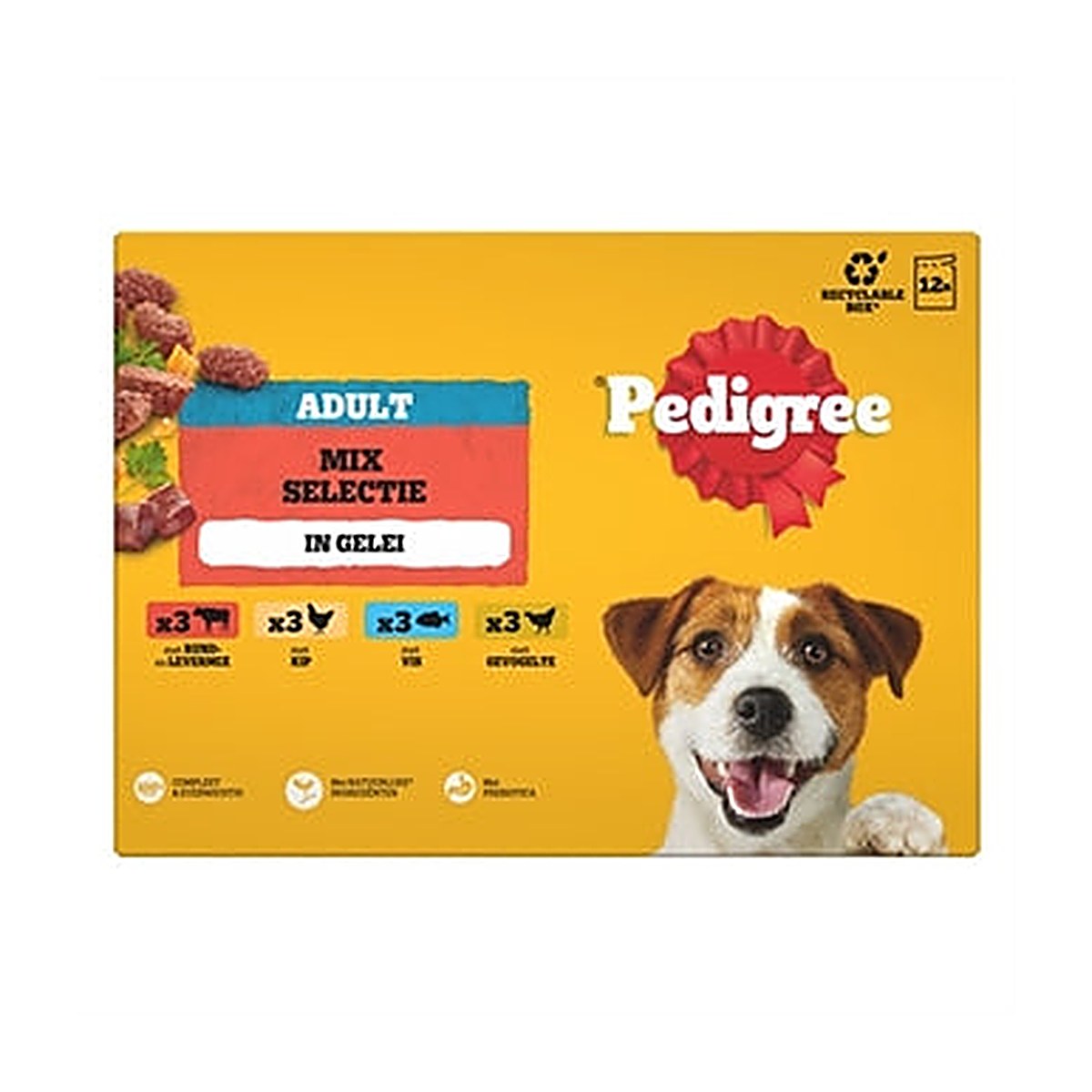Pedigree Ped Mp Maaltijdzakjes Fav 12x100 gram