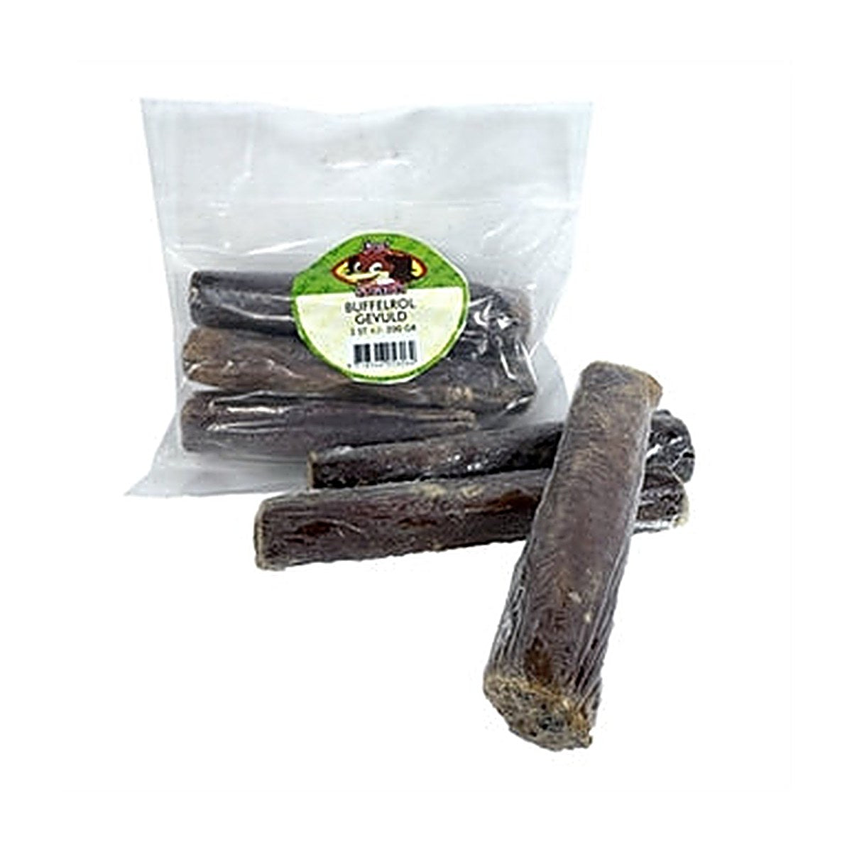 Petsnack Petsn Buffelrol Gev 3 stuks +/- 200 gram