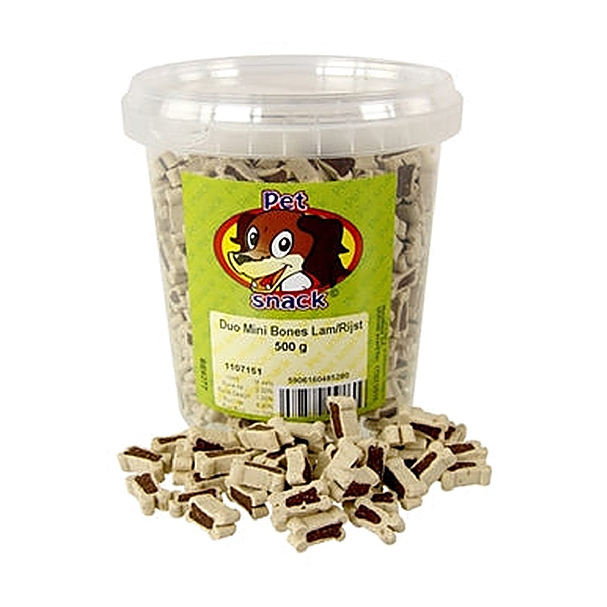 Petsnack Petsn Mini Duobotje Lam/rijst 500 gram