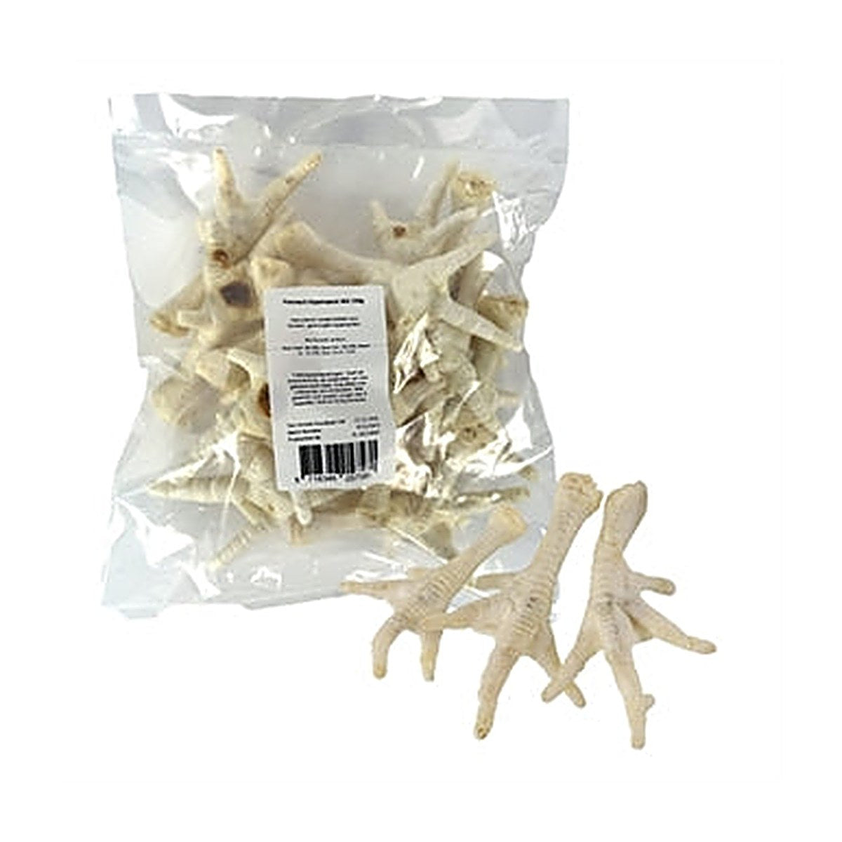 Petsnack Kippenpoot Wit 200 gram