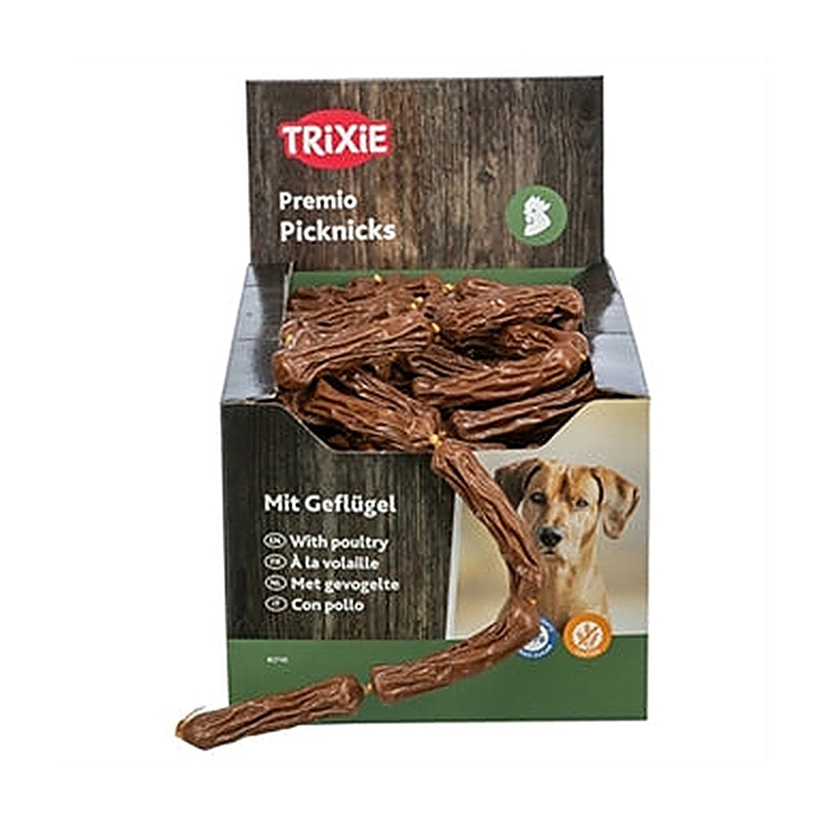 Trixie Picknicks Worst Gevog 8 cm 200 stuks