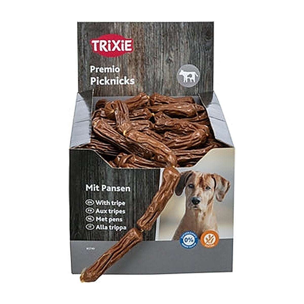 Trixie Picknicks Worst Pens 8 cm 200 stuks