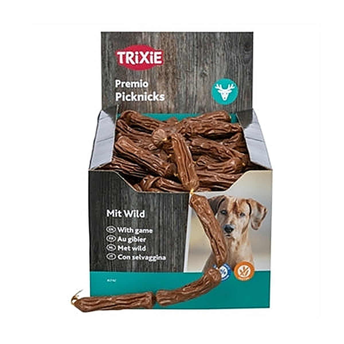 Trixie Picknicks Worst Wild 8 cm 200 stuks