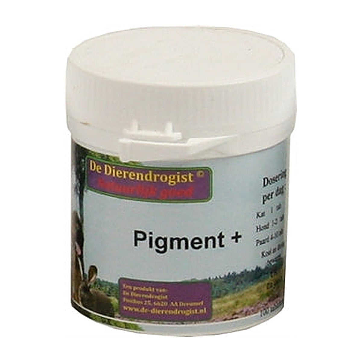 Dierendrogist Pigment Plus 100 tabletten