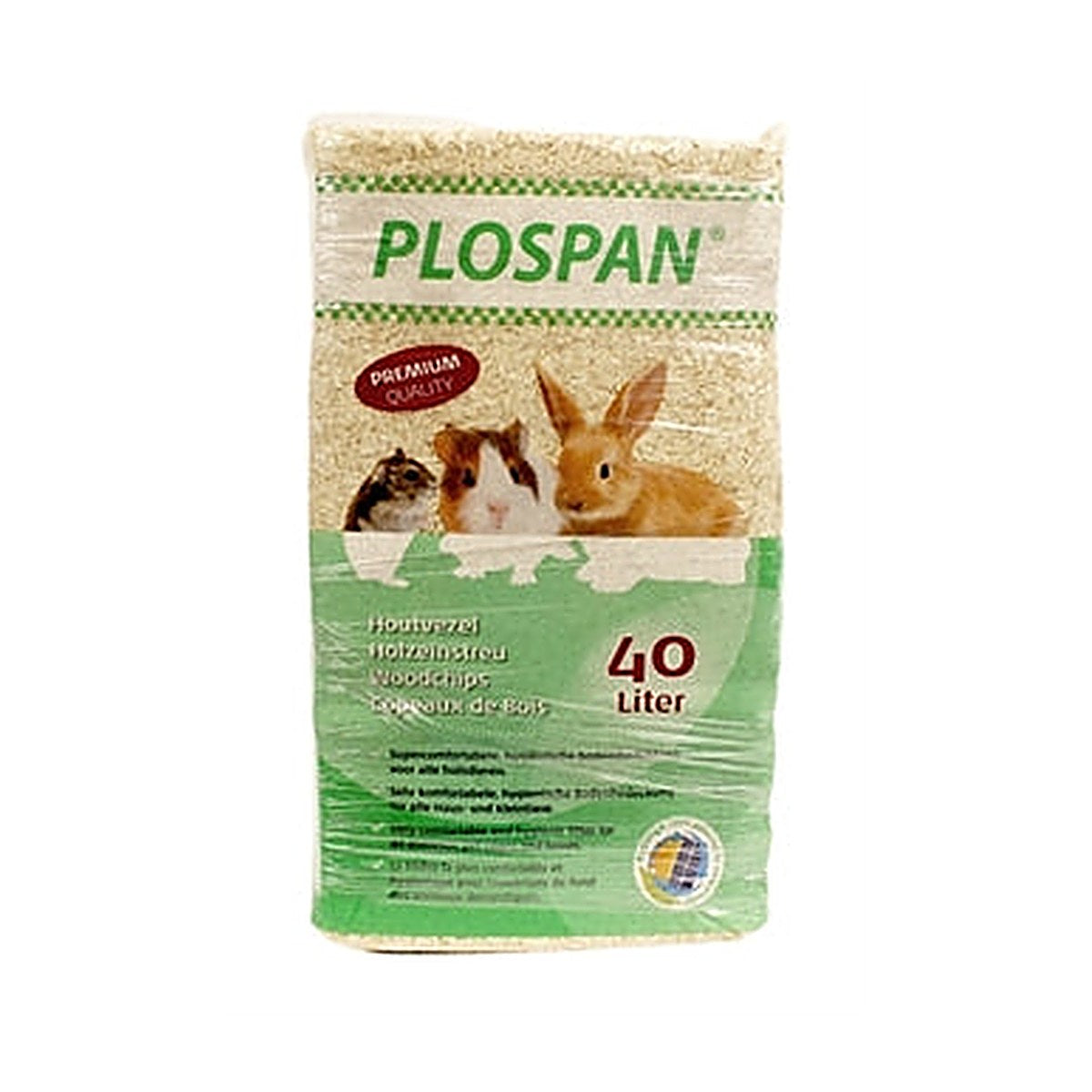 Plospan Houtvezel 4x40 liter