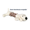 Trixie Pluche Dier+touw 32 cm 3 stuks