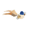 Trixie Pluche Vogel Met Veren 8 cm 4 stuks